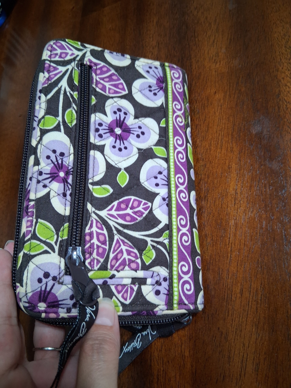 Vera Bradley Quilted Purse And Matchong Wallet - Picture 10 of 12